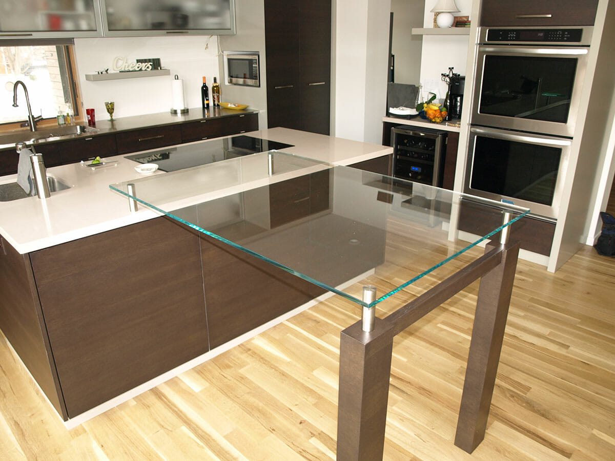Custom Glass Counter Tops Salt Lake City, Utah Sawyer Glass