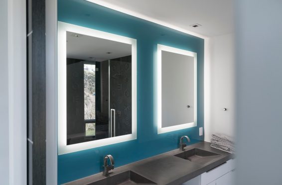 custom frameless mirrors