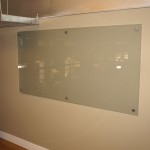 Mounted Glass Whiteboard Repair
