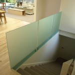 Opaque Glass Stairwall