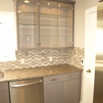 Glass Kitchen Cabinet Shelving