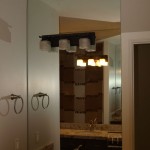 Over Sink Mirror Mounted Light