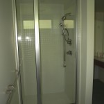 Glass Shower Door with Sliver Frame